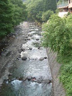 秋山マス釣場画像