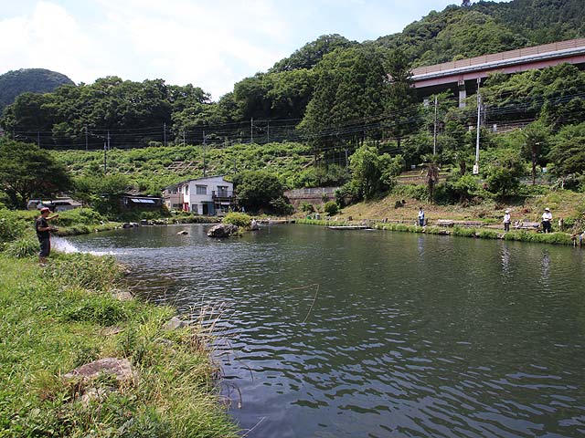 浅川国際鱒釣場画像