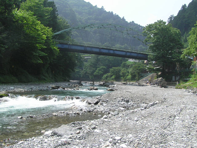 氷川国際ます釣場奥多摩の大自然写真