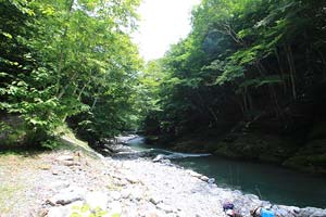 トラウトオン!入川川原でBBQなども写真