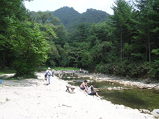 三依渓流釣り場画像