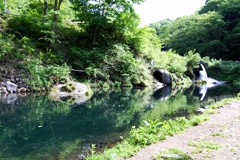 日本イワナセンタールアー・フライ池写真