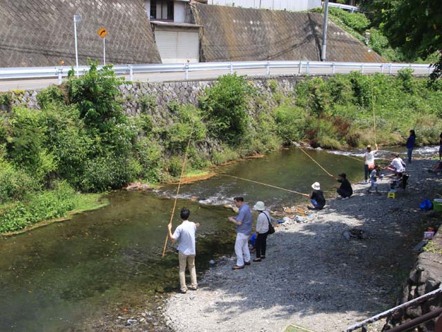 恩方ます釣場画像