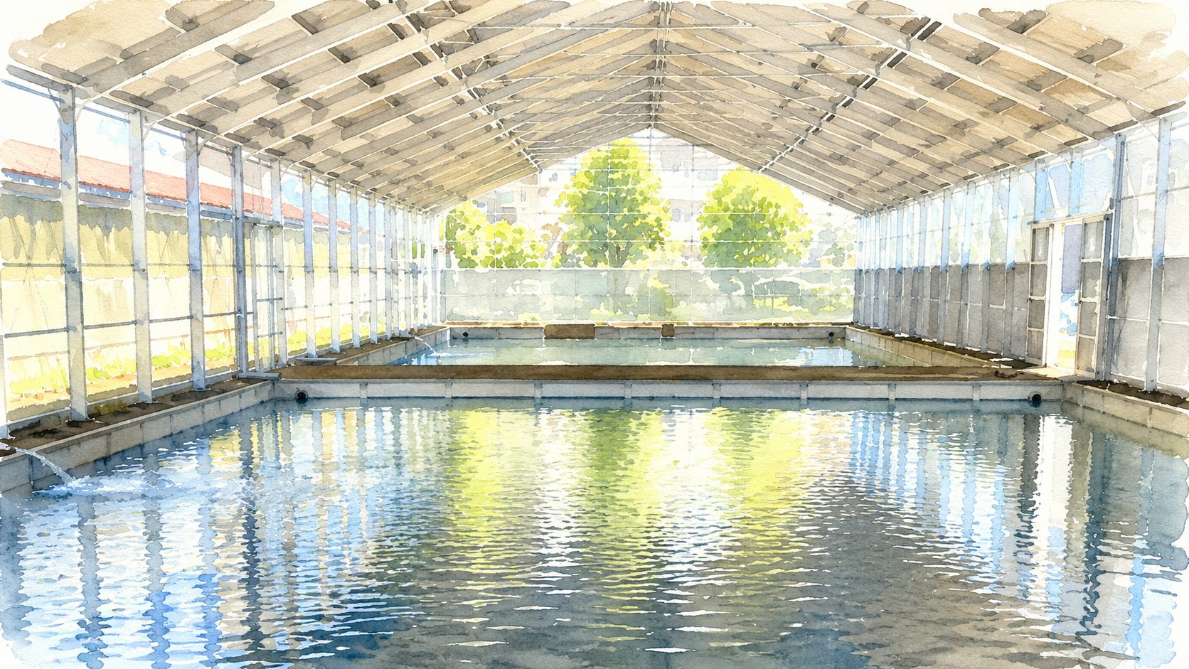 アメイズトラウトエリア夏季釣場