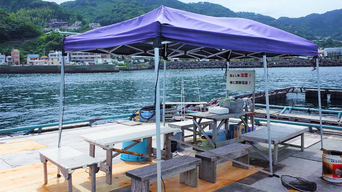 筏釣りの東海