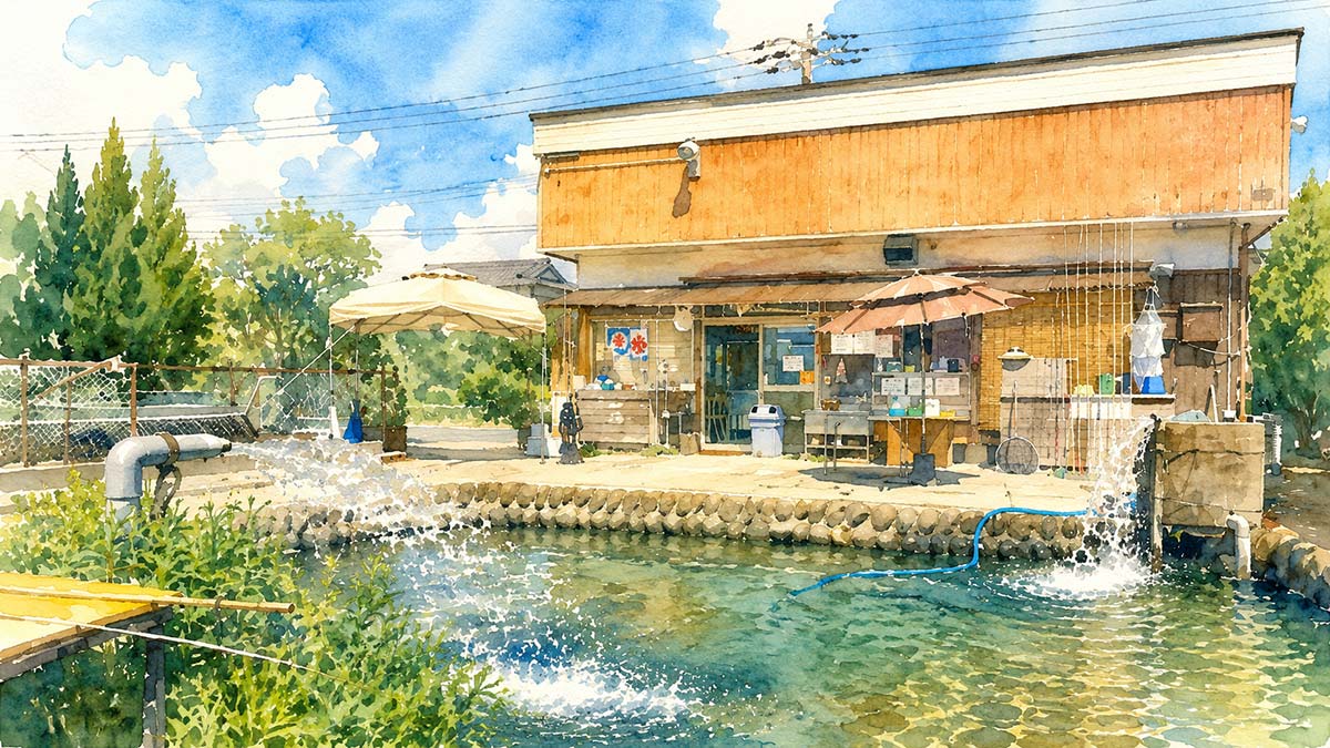 浮羽つり堀