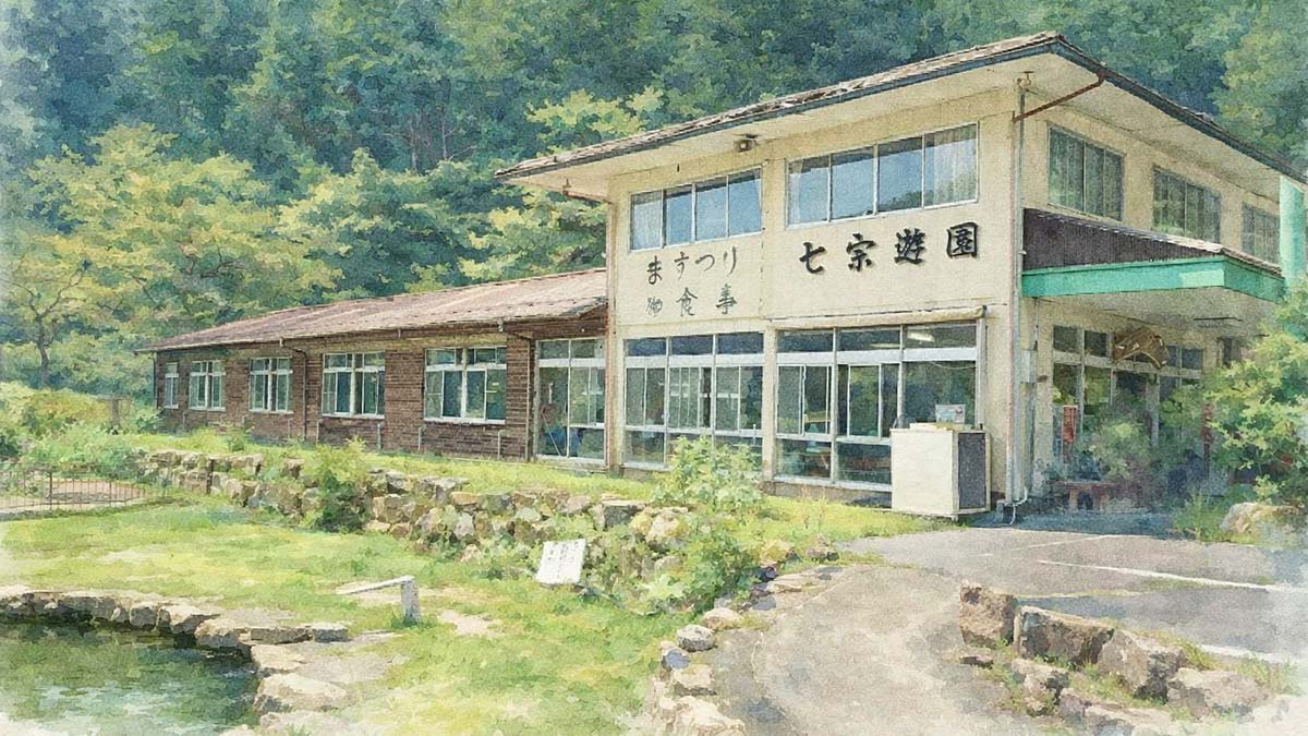 七宗遊園マス池
