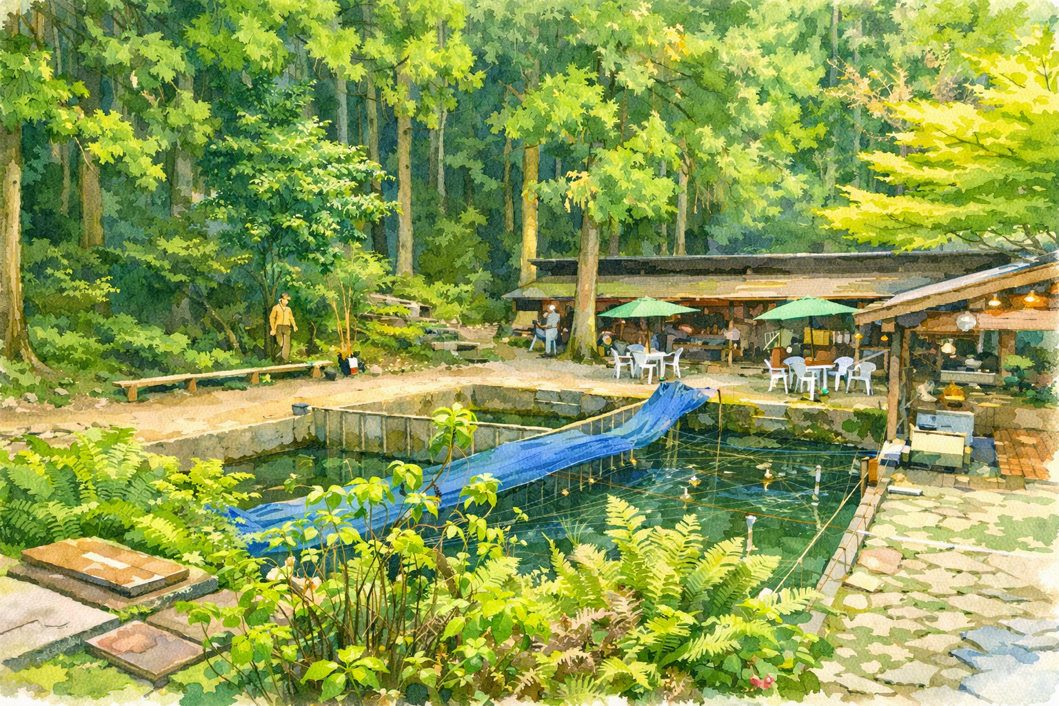 名草イワナパーク