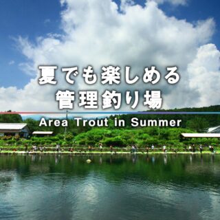 夏でも釣れる管理釣り場
