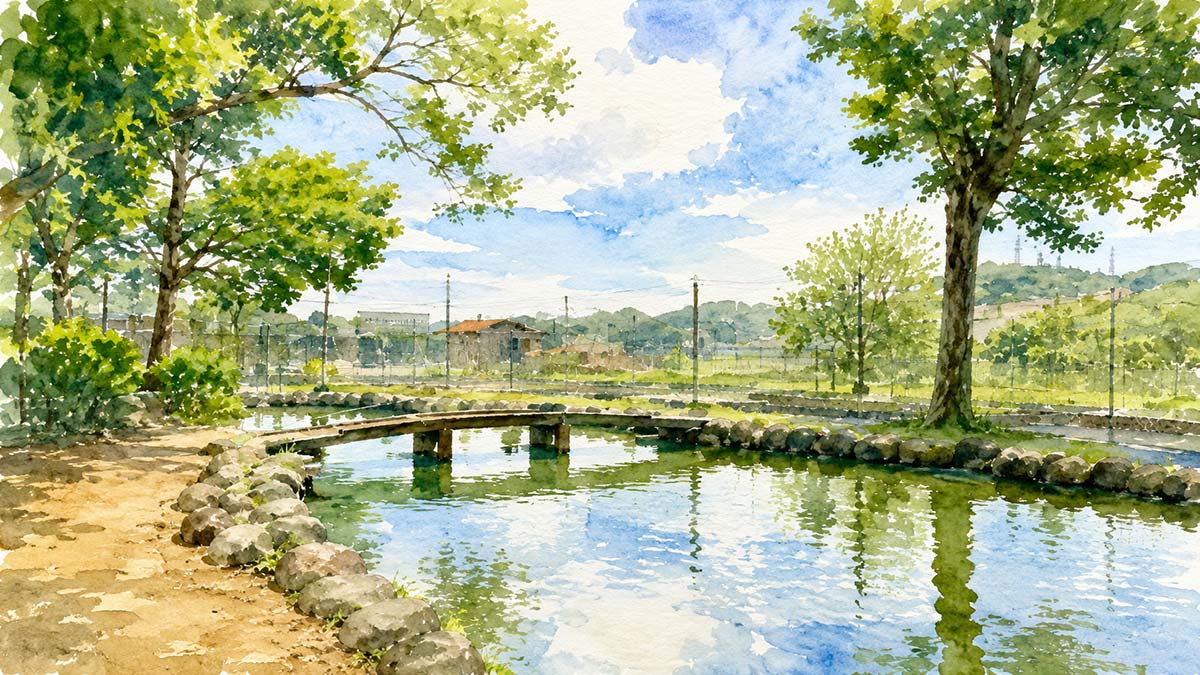 多摩川養殖つり堀場