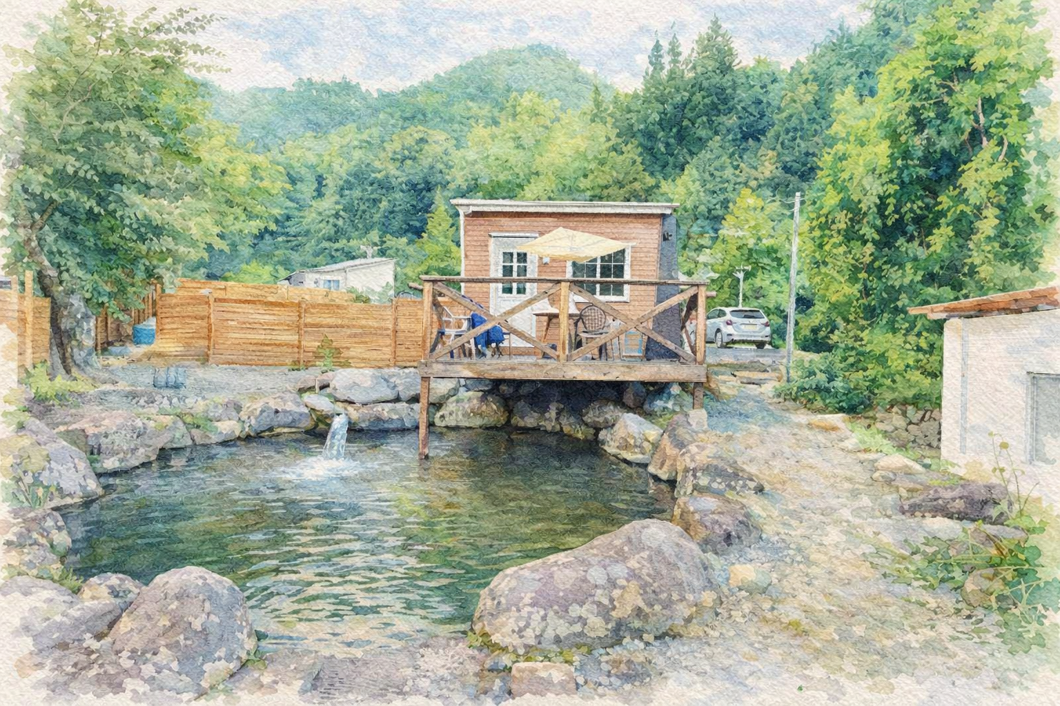 Mt.Kentoku Fish & Lodge