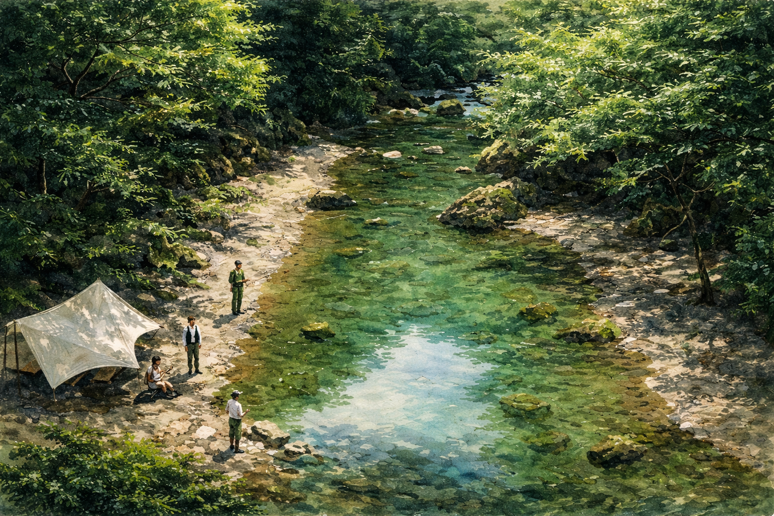 中野川指定管理釣場